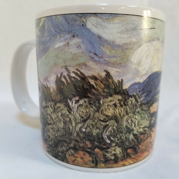 Van Gogh Design Sakura A Musuem Masters Coffee Mug - Picture 1 of 8